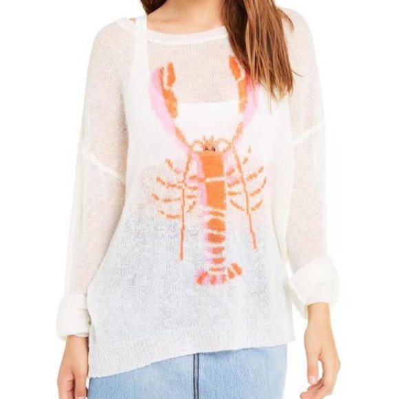 Wildfox Rock Lobster Genesis Sweater - Picture 1 of 3
